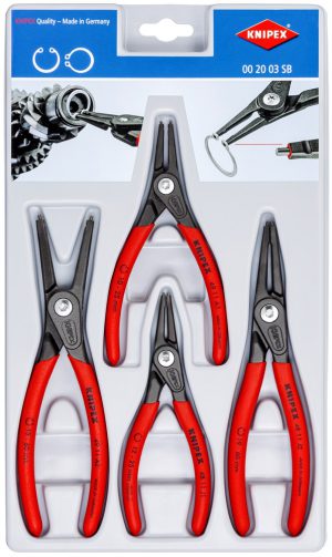 Precisie-borgveertangenset - KNIPEX-Werk - 4003773000006 -