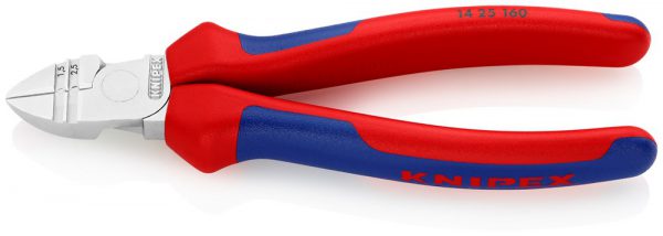Afstrip-zijsnijtang verchroomd met meer-componentengrepen – KNIPEX-Werk – 4003773000006 –