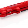 Ontmantelingsgereedschap voor vlakke en ronde kabels - KNIPEX-Werk - 4003773000006 -