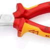 Platspitse tang met zijsnijder (radiotang) - KNIPEX-Werk - 4003773000006 -