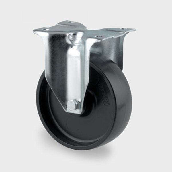 Bokwiel met plaat Bokwiel met plaat