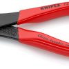 Kracht-zijsnijtang zwart geatramenteerd gepolijst met kunststof bekleed - KNIPEX-Werk - 4003773000006 -