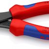 Kracht-zijsnijtang zwart geatramenteerd gepolijst met meer-componentengrepen - KNIPEX-Werk - 4003773000006 -