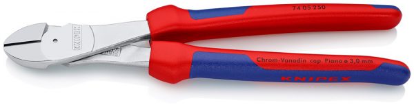 Kracht-zijsnijtang verchroomd met meer-componentengrepen – KNIPEX-Werk – 4003773000006 –