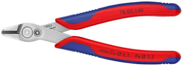 Electronic Super Knips® XL gepolijst met meer-componentengrepen – KNIPEX-Werk – 4003773000006 –