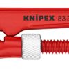 Pijptang S-vormig rood poedergecoat - KNIPEX-Werk - 4003773000006 -