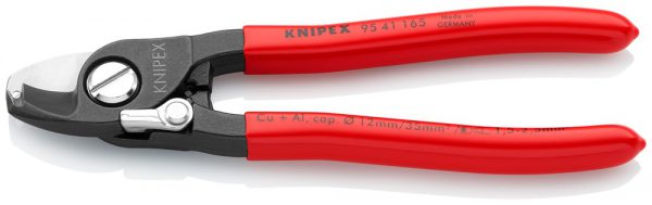 Kabelschaar met afstripfunctie met kunststof bekleed – KNIPEX-Werk – 4003773000006 –