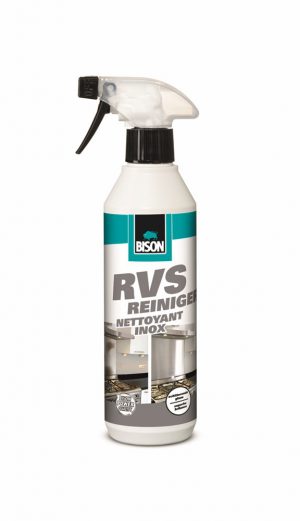 RVS Reiniger Spray - Bison - 8710439990019 -