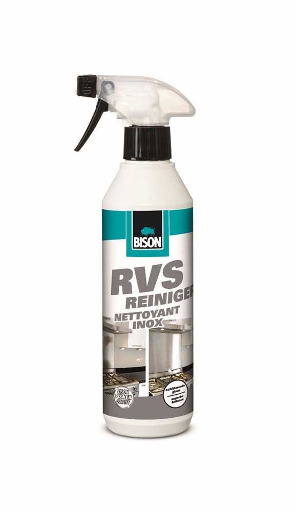 RVS Reiniger Spray – Bison – 8710439990019 –