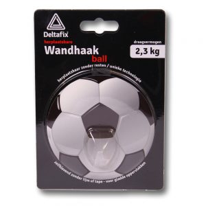 Wandhaak Voetbal - herplaatsbaar - Deltafix - 8711517000002 -