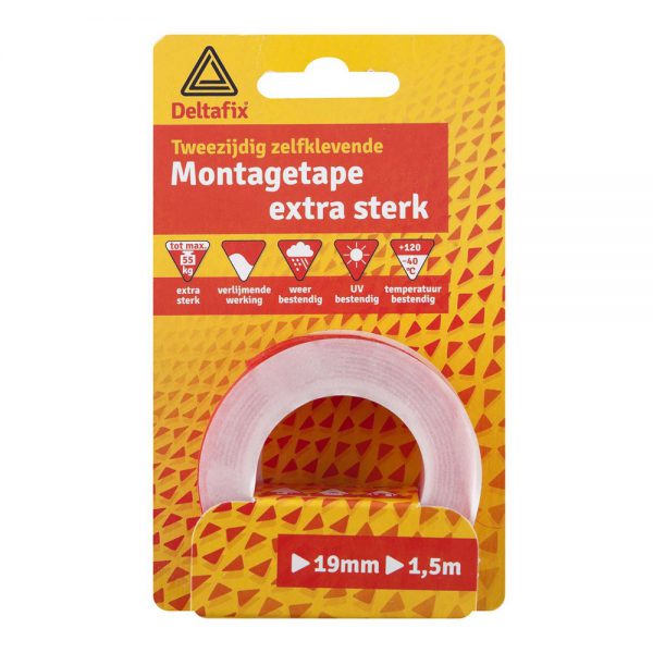 Montagetape Extra Sterk – Deltafix – 8711517000002 –
