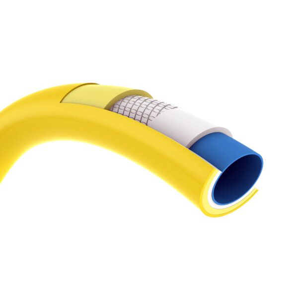 PVC-slang voor water geel – 5 laags – tricoflex super ultimate – Deltafix – 8711517000002 –