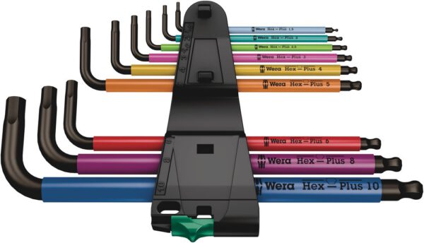950/9 Hex-Plus Multicolour 2 Stiftsleutelset