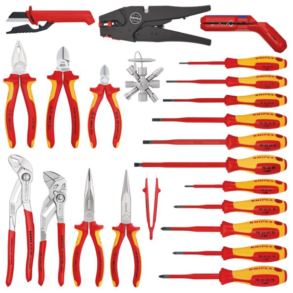 Knipex - VDE Pliers Set in Case, 4 Piece 